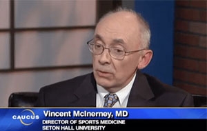 Dr. McInerney Makes Television Appearance